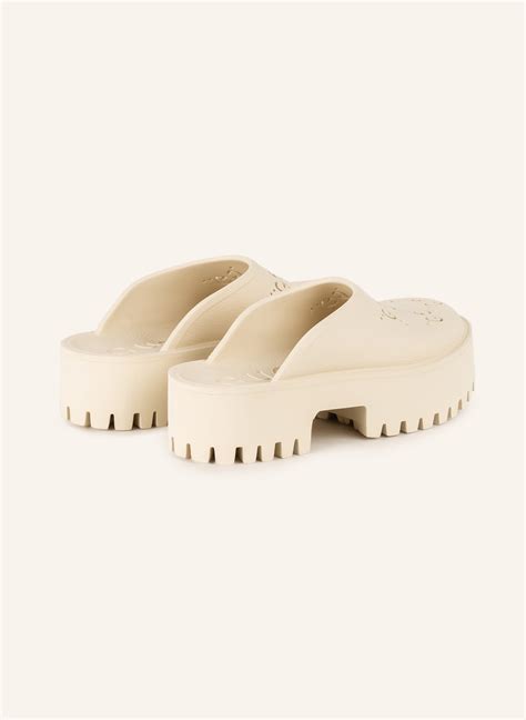 gucci klapki na platformie|gucci women's sandals.